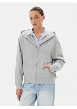 Tommy Hilfiger Bluza UW0UW05772 Szary Regular Fit ze sklepu MODIVO w kategorii Bluzy damskie - zdjęcie 182621426