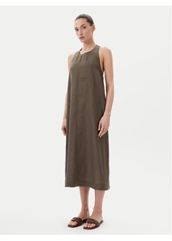 Max Mara Sukienka letnia Douglas 2516221018 Zielony Relaxed Fit ze sklepu MODIVO w kategorii Sukienki - zdjęcie 182621459