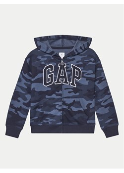Gap Bluza 743966-02 Granatowy Regular Fit ze sklepu MODIVO w kategorii Bluzy chłopięce - zdjęcie 182621478