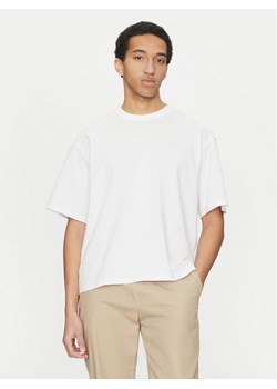 Jack&Jones T-Shirt Manchester 12275656 Biały Cropped Fit ze sklepu MODIVO w kategorii T-shirty męskie - zdjęcie 182621486