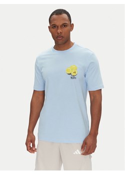 adidas T-Shirt Lounge Still Life Lemons Graphic JJ3958 Niebieski Regular Fit ze sklepu MODIVO w kategorii T-shirty męskie - zdjęcie 182621528