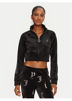 Juicy Couture Bluza Tasha JCWCT24305 Czarny Slim Fit ze sklepu MODIVO w kategorii Bluzy damskie - zdjęcie 182621566