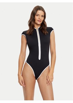 Seafolly Strój kąpielowy Beach Bound 60290-072 Czarny ze sklepu MODIVO w kategorii Stroje kąpielowe - zdjęcie 182621606