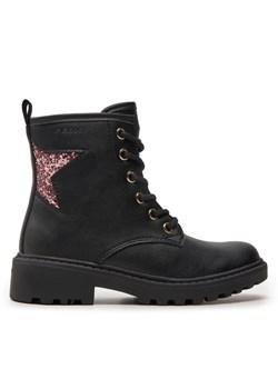 Geox Kozaki Jr Casey J9420G 0BCEW C9B8W M Czarny ze sklepu MODIVO w kategorii Buty zimowe dziecięce - zdjęcie 182621645