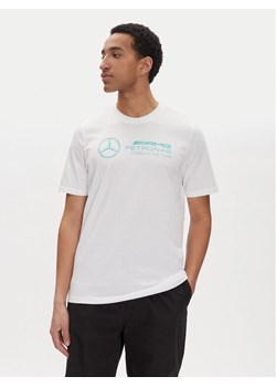 adidas T-Shirt Mercedes - AMG Petronas Formula One Team DNA Graphic JV5456 Biały Regular Fit ze sklepu MODIVO w kategorii T-shirty męskie - zdjęcie 182621729