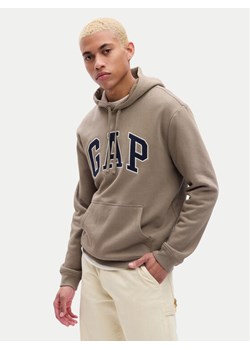 Gap Bluza 738102-18 Brązowy Regular Fit ze sklepu MODIVO w kategorii Bluzy męskie - zdjęcie 182621785