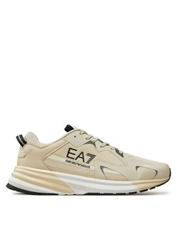 EA7 Emporio Armani Sneakersy X8X156 XK360 U064 Écru ze sklepu MODIVO w kategorii Buty sportowe męskie - zdjęcie 182621816