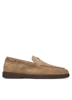 GIUSEPPE ZANOTTI Lordsy EU50001 Beżowy ze sklepu MODIVO w kategorii Półbuty męskie - zdjęcie 182621927