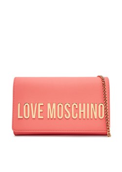 LOVE MOSCHINO Torebka JC4103PP1MKD0464 Koralowy ze sklepu MODIVO w kategorii Kopertówki - zdjęcie 182621946