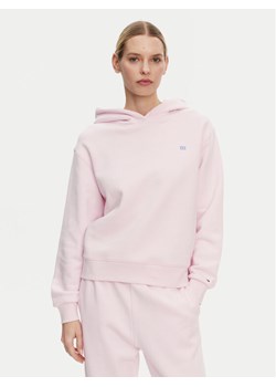 Tommy Hilfiger Bluza Contrast Flag WW0WW45979 Różowy Regular Fit ze sklepu MODIVO w kategorii Bluzy damskie - zdjęcie 182622218