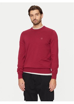 Boss Sweter Kanovano 50471343 Czerwony Regular Fit ze sklepu MODIVO w kategorii Swetry męskie - zdjęcie 182622285
