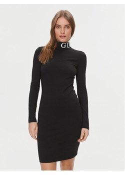 Guess Sukienka codzienna Giulia V4RK01 MC04N Czarny Slim Fit ze sklepu MODIVO w kategorii Sukienki - zdjęcie 182622375