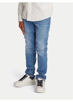 Tommy Hilfiger Jeansy Scanton KB0KB09566 Niebieski Slim Fit ze sklepu MODIVO w kategorii Spodnie chłopięce - zdjęcie 182622385
