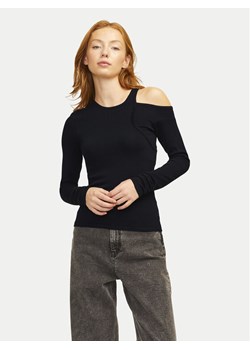 JJXX Bluzka Milani 12261586 Czarny Slim Fit ze sklepu MODIVO w kategorii Bluzki damskie - zdjęcie 182622425