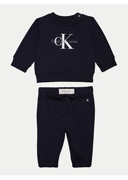 Calvin Klein Jeans Dres Monogram IN0IN00017 Niebieski Regular Fit - id: 0000304054938 - marki Calvin Klein - 182622449 Calvin Klein Jeans Dres Monogram IN0IN00017 Niebieski Regular Fit ze sklepu MODIVO w kategorii Dresy dla niemowlaka - zdjęcie 182622449