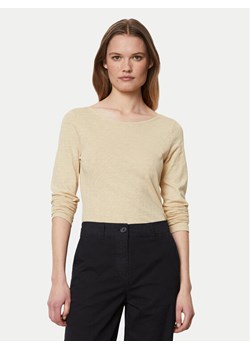 Marc O'Polo Bluzka 406 2261 52199 Beżowy Slim Fit ze sklepu MODIVO w kategorii Bluzki damskie - zdjęcie 182622488