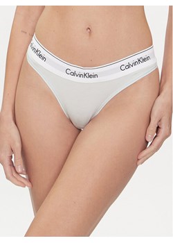 Calvin Klein Underwear Stringi 0000F3786E Niebieski ze sklepu MODIVO w kategorii Majtki damskie - zdjęcie 182622575