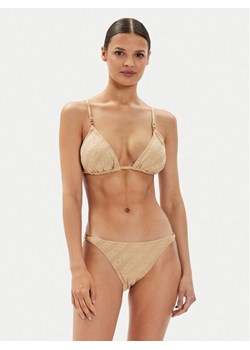 MICHAEL Michael Kors Dół od bikini MM13095 Beżowy ze sklepu MODIVO w kategorii Stroje kąpielowe - zdjęcie 182622609