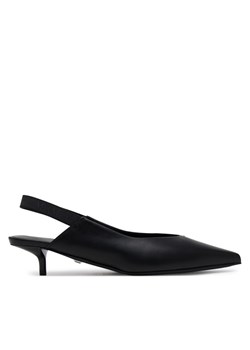 Max Mara Sandały Slingy 2514521111600 Czarny - id: 0000305075604 - marki Max Mara - 182622677 Max Mara Sandały Slingy 2514521111600 Czarny ze sklepu MODIVO w kategorii Sandały damskie - zdjęcie 182622677