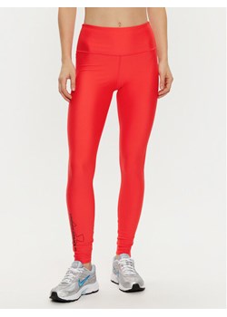 Under Armour Legginsy UA Tech™ 1386408 Bordowy Slim Fit ze sklepu MODIVO w kategorii Spodnie damskie - zdjęcie 182622678