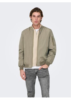 Only & Sons Kurtka bomber Joshua 22023287 Beżowy Regular Fit ze sklepu MODIVO w kategorii Kurtki męskie - zdjęcie 182622858