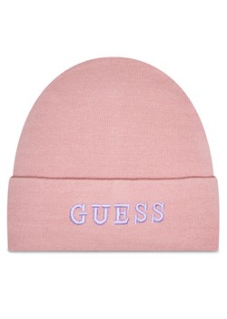 Guess Czapka AW9251 WOL01 Różowy ze sklepu MODIVO w kategorii Czapki zimowe damskie - zdjęcie 182622878
