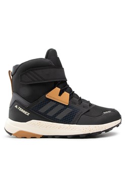 adidas Trekkingi Terrex Trailmaker High C.R FZ2611 Czarny ze sklepu MODIVO w kategorii Buty zimowe dziecięce - zdjęcie 182622908