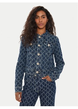 Marciano Guess Kurtka jeansowa Bea 4YGL21 7145A Granatowy Regular Fit ze sklepu MODIVO w kategorii Kurtki damskie - zdjęcie 182623098