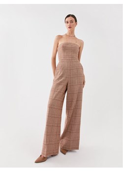 TWINSET Kombinezon 232TP2750 Brązowy Regular Fit ze sklepu MODIVO w kategorii Kombinezony damskie - zdjęcie 182623146