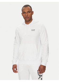 EA7 Emporio Armani Bluza 7M000569 AF13512 M0003 Biały Regular Fit ze sklepu MODIVO w kategorii Bluzy męskie - zdjęcie 182623158