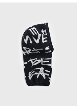 Desigual Kominiarka Lettering 22WAHA14 Czarny ze sklepu MODIVO w kategorii Czapki zimowe damskie - zdjęcie 182623225