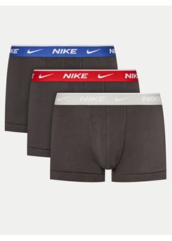 Nike Komplet 3 par bokserek 0000KE1008 Szary ze sklepu MODIVO w kategorii Majtki męskie - zdjęcie 182623268