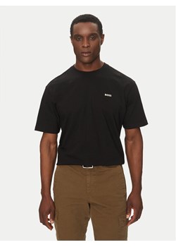BOSS T-Shirt Te_Surfaceshort 50534925 Czarny Relaxed Fit ze sklepu MODIVO w kategorii T-shirty męskie - zdjęcie 182623279