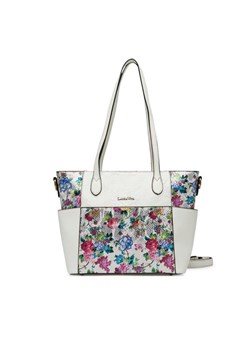Laura Vita Torebka Amep 03 Biały ze sklepu MODIVO w kategorii Torby Shopper bag - zdjęcie 182623295
