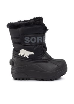 Sorel Śniegowce Childrens Snow Commander NC1960 Czarny ze sklepu MODIVO w kategorii Buty zimowe dziecięce - zdjęcie 182623369