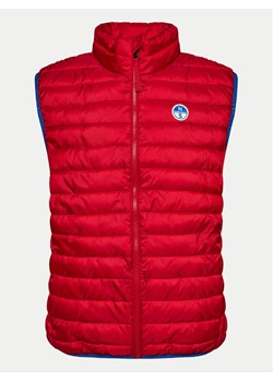 North Sails Kamizelka 603272 Czerwony Regular Fit ze sklepu MODIVO w kategorii Kamizelki męskie - zdjęcie 182623386