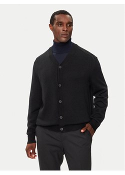 Armani Exchange Kardigan 6DZE1G ZM1LZ 1200 Czarny Regular Fit ze sklepu MODIVO w kategorii Swetry męskie - zdjęcie 182623495