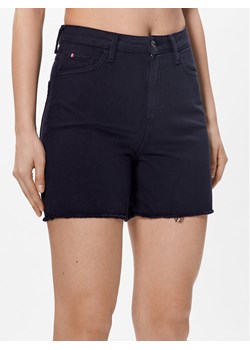 Tommy Hilfiger Szorty jeansowe WW0WW40211 Granatowy Regular Fit ze sklepu MODIVO w kategorii Szorty - zdjęcie 182623525