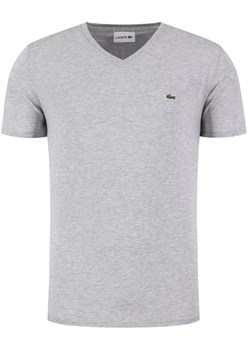 Lacoste T-Shirt TH6710 Szary Regular Fit ze sklepu MODIVO w kategorii T-shirty męskie - zdjęcie 182623537