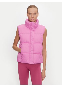 4F Bezrękawnik 4FWAW24TVJAF140 Różowy Loose Fit ze sklepu MODIVO w kategorii Kamizelki damskie - zdjęcie 182623569