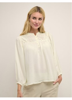 Kaffe Bluzka Dora 10507387 Biały Loose Fit ze sklepu MODIVO w kategorii Bluzki damskie - zdjęcie 182623628