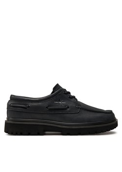 Calvin Klein Jeans Półbuty Hybrid Boat Shoe Slipon Lh Btw YM0YM00937 Czarny ze sklepu MODIVO w kategorii Mokasyny męskie - zdjęcie 182623647