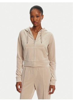 Juicy Couture Bluza Madison JCWA122001 Beżowy Slim Fit ze sklepu MODIVO w kategorii Bluzy damskie - zdjęcie 182623739