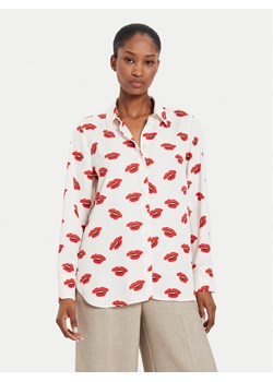Marella Koszula Yeah 2423116063 Écru Regular Fit ze sklepu MODIVO w kategorii Koszule damskie - zdjęcie 182623815