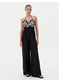 TWINSET Kombinezon 251LB2FAA Czarny Regular Fit ze sklepu MODIVO w kategorii Kombinezony damskie - zdjęcie 182623846