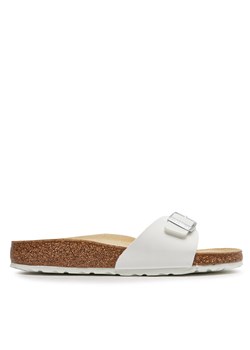 Birkenstock Klapki Madrid 0040733 Biały ze sklepu MODIVO w kategorii Buty męskie - zdjęcie 182623879