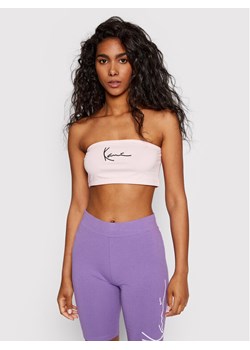 Karl Kani Top Small Signature 6150578 Różowy Regular Fit ze sklepu MODIVO w kategorii Bluzki damskie - zdjęcie 182623917