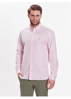 Tommy Hilfiger Koszula 1985 MW0MW29968 Różowy Regular Fit ze sklepu MODIVO w kategorii Koszule męskie - zdjęcie 182623945