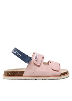 Pepe Jeans Sandały Berlin Girl Strap PGS90179 Różowy ze sklepu MODIVO w kategorii Sandały dziecięce - zdjęcie 182624068