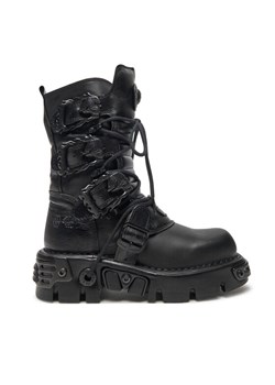 NEW ROCK Glany M-391-S18 Czarny ze sklepu MODIVO w kategorii Workery damskie - zdjęcie 182624115
